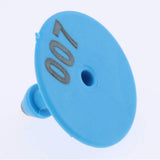 1-100 Cattle Number Ear Tags Set - Round Blue Pig Sheep Goat Livestock Labels V238-SUPDZ-32497318363216
