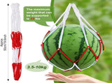 50 Pack Melon Hammocks Cradles Watermelon Nets for Melons Hanging Bags Watermelon, Honeydew Melon, V1259-DP01-A-5580