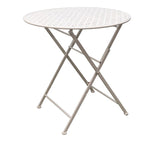 Riviera Round Table 2 Chairs Set 94cm V637-48113SET