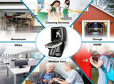 Waterproof Outdoor Wall-Mount Key Lock Box with Push-Button Combination, Black V1188-MS-731-060