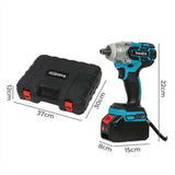 Traderight Impact Wrench 21V Cordless,73pcs,550Nm 2x4.0Ah HW0271