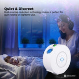 Social Hike Smart Galaxy Star Projector WiFi LED Light App Voice Control White V238-SUPDZ-41248457195600