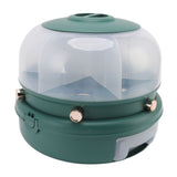 Stackable Grain Storage Container Single Layer 6 Grids Rotating Rice Dispenser for Kitchen V1294-YM0717-3118220217011