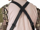 Outdoor Double Shoulder Armpit Bag with Multiple Pockets - Black V1308-DSZKI-53-2