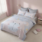 Bear Kids Quilt Cover Set - Single Size V493-SM-S-06