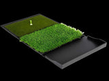 Centra Golf Hitting Mat Practice Dual Turf with Rubber Base Indoor Outdoor Green SP1127-AU