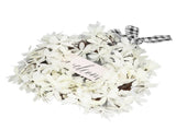 Imitation White Dogwood Wreath Simulation Vibrant Wreath Decoration for Home Door V1294-YM0523-3115220021511