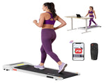 Everfit Treadmill Electric Walking Pad Under Desk Home Gym Fitness 360mm White TMILL-360-PAD-WH