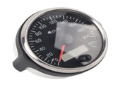 85mm Speedometer LCD Adjustable Waterproof 220KM/H for 12V/24V Car Truck Boat Motor, Stainless Steel V1189-LC-QP-00406