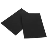 50 Sheets Cardstock Paper Craft Cards Black Smooth 180gsm Thick V1370-AZ4-18025