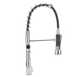 G1/2 Sink Faucet with Pull Down Sprayer Copper Brushed Single Handle Kitchen Water Tap V1294-YM0901-3112210024911