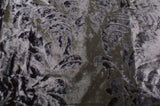 Large Thick Velvet Curtains Stunning Flocking 580x270cm+Hook Pinch Pleat Silver Grey V702-V702-CNY8-2-NB-GRAY