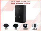 Four-Door Office Gym Shed Storage Locker V63-834641
