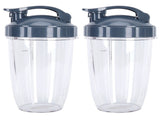 24OZ Transparent Blender Cup Container Lid Set Replacement Fit for 600W/900W Juicer V1294-YM0721-3113210035311