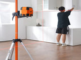 Laser Level Tripod, 1/4"-20 & 5/8"-11 Thread Mount, 40.94-133.85 inch Height Adjustment with Level V952-QZSJJTJYZGS0NVYUIV0