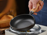 Deepened cast iron oil pouring pan mini pan for hot milk and frying eggs V1189-LWWAL-20260327-04672