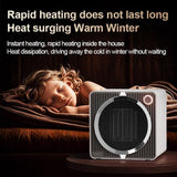 Portable Mini Space Heater, 500W PTC Ceramic Fast Heating Desktop Heater with Overheat & Tip-Over V1188-MS-601-001