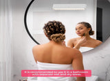 Wireless Vanity Lights for Mirror Set of 2-4000mAh Rechargeable Stick On Makeup Light with CCT Modes V1171-CB-COM001679-2