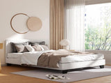 Artiss Bed Frame Double Size Boucle NEO BFRAME-H-NEO-D-TED-AB