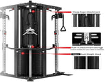 Powertrain Home Gym Station Functional Trainer Power Rack 136kg Weight Stack HYM-JXM-650