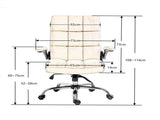 Velvet Home Ergonomic Swivel Adjustable Tilt Angle and Flip-up Arms Office Chair V226-SW1601BG