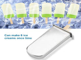 Stainless Steel Molds Ice Cream Industrial Home Kitchen DIY Ice Pop Mould Maker Tool V1294-YM0727-JY06255-04