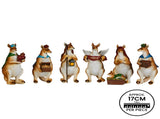 Christabelle 17cm Kangaroo Christmas Nativity Scene Christmas Tree Decoration Ornaments 7 Piece STH240