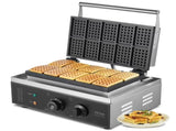 Commercial Waffle Maker, 10PCS Rectangle Waffle Baker Machine, 1550W Non-Stick Stainless Steel V952-SYBLSHFBJDP1VHULYV3