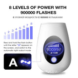 IPL Laser Hair Removal Handset for Women & Men - 900,000 Flashes Home Use Hair Remover Device for V888-ELOSUNG41814