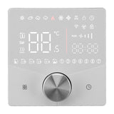 Smart Digital Thermostat LCD Color Display Precise Control Intelligent Temperature Controller White V1294-YM0706-3114230111712