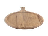 Wooden Pizza Tray Round Pizza Board with Handle Cutting Board Bakeware Kitchen Baking Tools V1294-YM0901-3118200195711