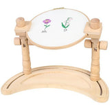 Embroidery Frame Rotating, Tool-Free Setup, with 15cm & 20cm Hoops, for Cross Stitch, Embroidery, V1107-120-69078-WOO-EMBROIDERYSTAND