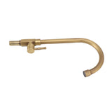 Antique Brass Bathroom Sink Faucet Single Handle Vanity Tap Splash Proof Bathroom Faucet for Home V1294-YM0521-3112230001711