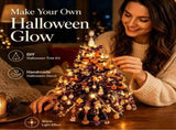 New DIY Beaded Christmas Tree Kit, Handmade Mini Desk Xmas Bead Art, 3D Crystal Bead Christmas Tree V1107-116-68926-5PCS
