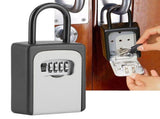Key Lock Box Wall Mounted Aluminum Alloy Household Key Safe Box Password Lock Box V1294-YM0901-3117200122211