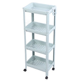 Bathroom Floor Shelf Bathroom Open Shelf Unit Freestanding Corner Rack Shelves V1294-YM0901-3112230061516