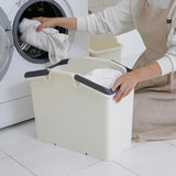 2 Set Stackable Multipurpose Laundry Basket Ivory V274-FT-NP-SLB2P-IV