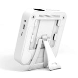Wall-Mount Bluetooth CD Player LCD Display Music Player Home Audio Boombox White V1263-JX-6959