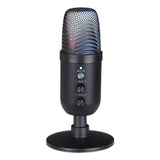 USB Condenser Plug-and-Play Gaming Microphone for PC and Computer Use V1263-JX-7104
