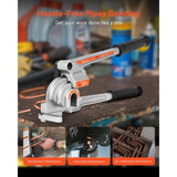 VEVOR 3 in 1 Manual Lever Pipe Tube Bender for 6.35 mm 9.5 mm 12.7 mm O.D. Pipes V952-GGWGJSHY1438CMDRH001V0