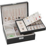 Jewelry Box Jewelry PU Leather Storage Box V1237-ZY-203-0176