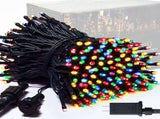 LED White Christmas Lights Outdoor, String Lights Plug in Extendable, 8 Modes Christmas Tree V1107-1246-1246-MLT-50M500