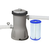 Bestway Pool Pump Cartridge Filter 800GPH 3028L/H Flowclear Filters Cleaner BW-FIL-PUMP-58386