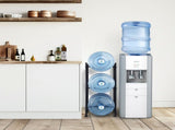 3 Tiers Water Jug Holder, 5 Gallon Water Bottle Holder, Single Row Water Bottle Rack for 3 Bottles, V952-5JLTZSSTSTZCO9G2HV0
