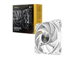 Antec Nova White 120 PWM 3-Phase Speed Controller. Low Power, High Heat Dissipation, Low Noise V1202-V2-CAA-NOVA120-W