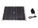 Solar Water Pump Kit 50W Solar Panel 22W Water Fountain Pump with Battery Box Timing Controller V1294-YM0706-3114230091111