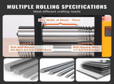 Rolling 3"/76 mm Jewelry Rolling Mill Machine, 1 2 Gear Ratio, 3-in-1 Multi-function Rolling V952-SHYYPJ3H10000SGWWV0