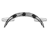 2X Plant Stand Outdoor Indoor Metal Black UM1174-BKX2