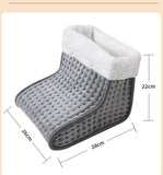 Premium Electric Foot Warmer - Fast Heating Pad with 9 Temperature Levels & 4 Timer Settings, V888-ELOSUNG18308