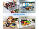 5pcs Multifunctional Kitchen Basket, Fridge Organizer for Ice Cream Meatballs, Divided V1265-AE-005-5